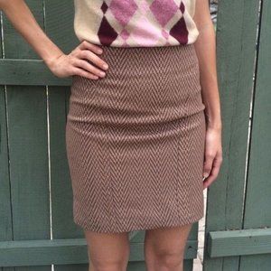 Maeve Kasuri Pencil Skirt